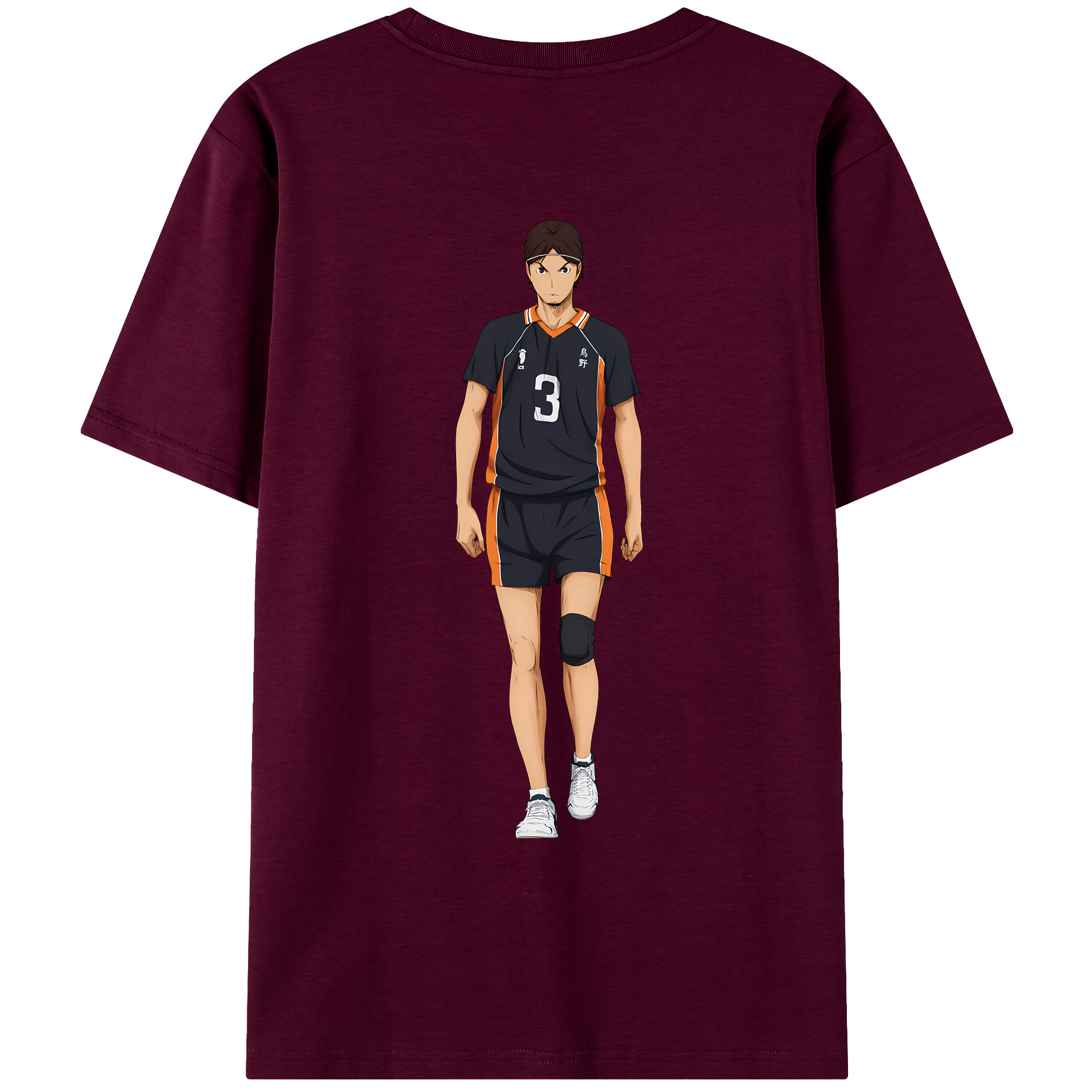 （画像用） ハイキュー!! Haikyu!! レディース半袖Tシャツ(バックプリント)